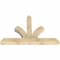 Ekena Millwork Richland Rough Sawn Timber Gable Bracket, Douglas Fir, 72"W x 48"H x 6"D x 6"F, 16/12 Pitch GBW072X48X0606RIC00RDF - alternate 3